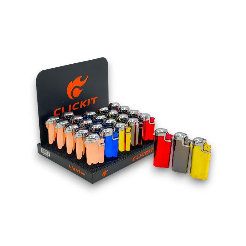 Click-It - Multi-Colour Double Flame Torch