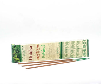 Goloka – Patchouli 9″ Incense Sticks (15g)