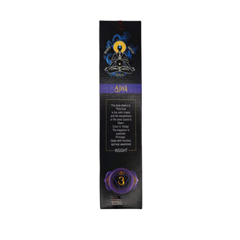 Goloka Chakra - Ajna (Insight) Incense Sticks 15g