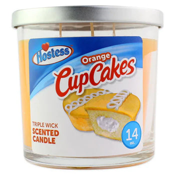 Hostess - 14oz Orange Cupcakes Triple Wick Candle