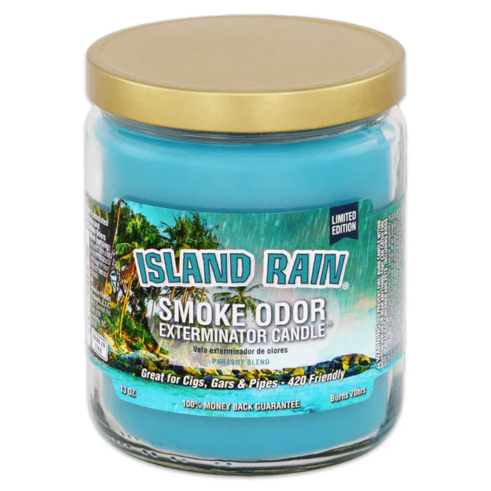 Smoke Odor - 13oz Island Rain Candle