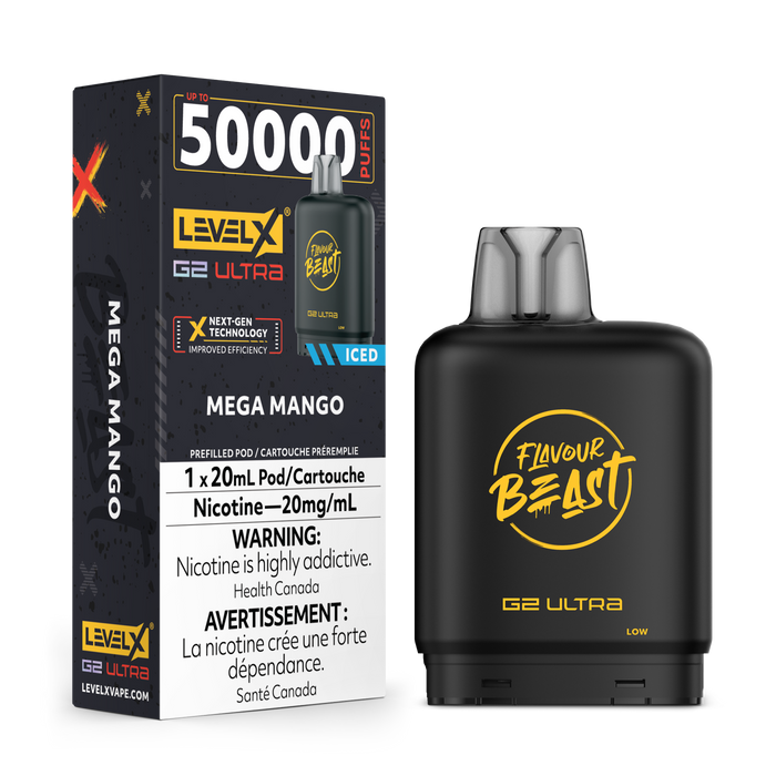 Flavour Beast Level X G2 Ultra Replacement Pod 20mL