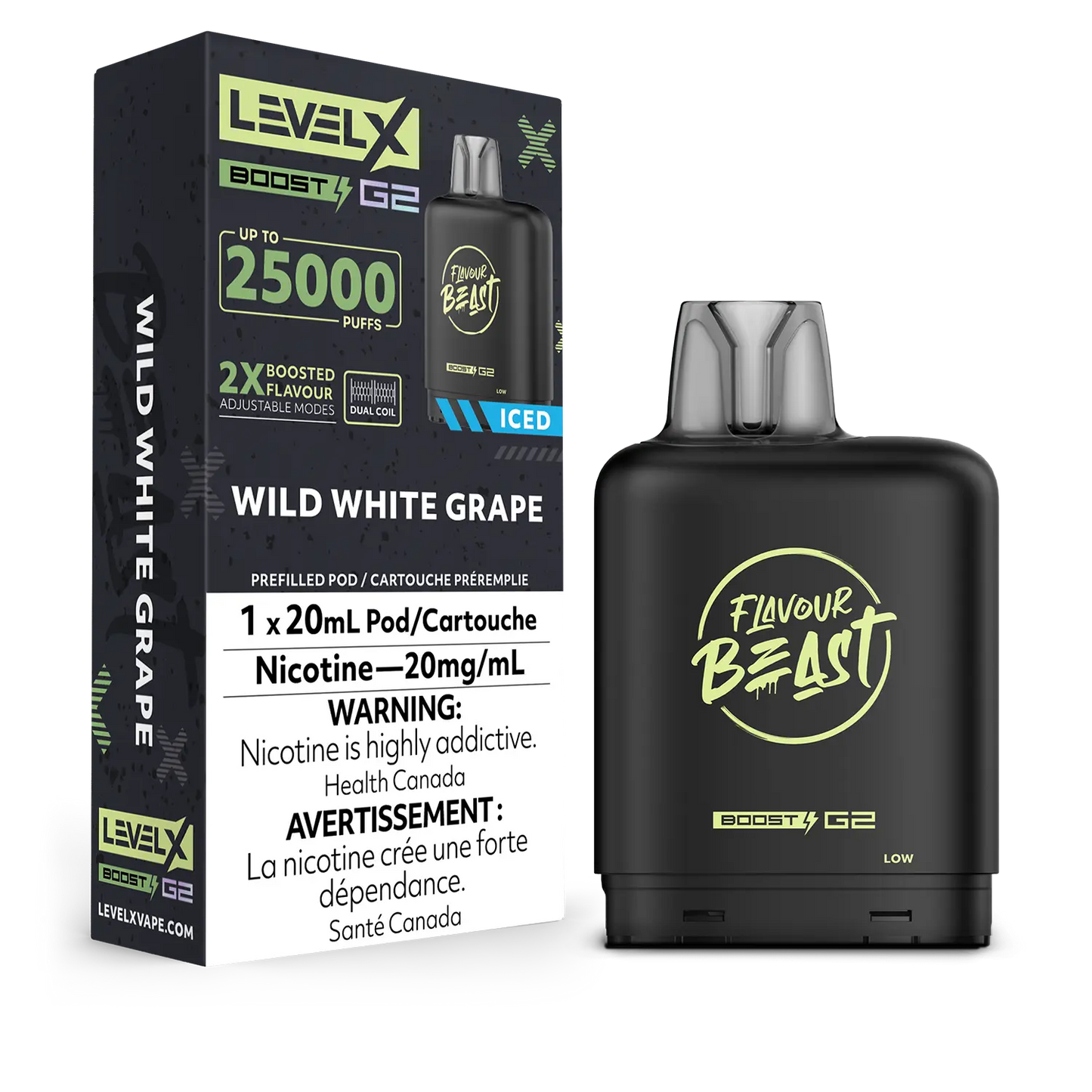 Flavour Beast Level X G2 Boost Replacement Pod
