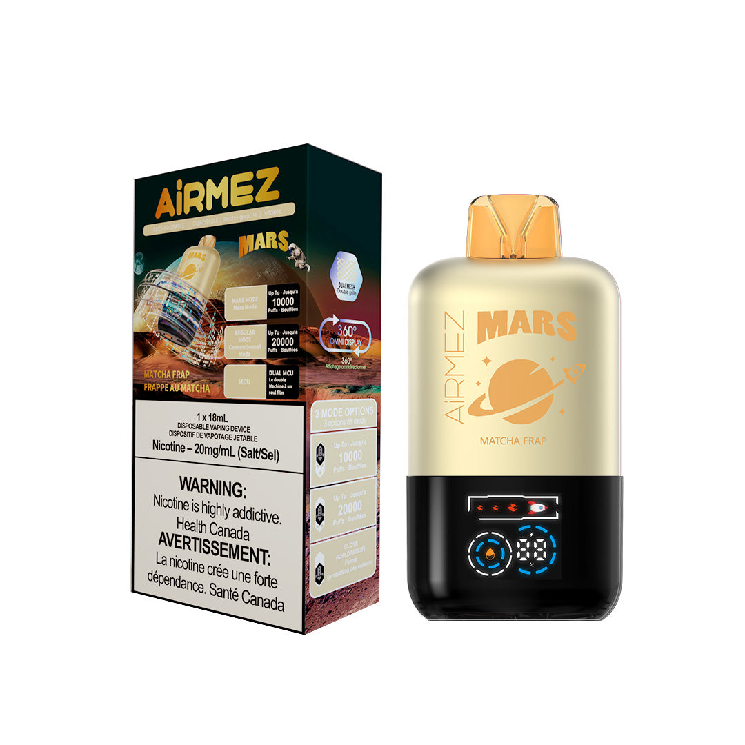 Airmez Marz Rechargeable Disposable Vape 18mL **Launch Special**