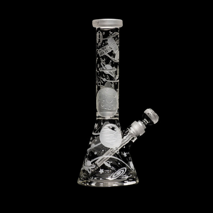 Milkyway Glass 14" Space Odyssey Beaker Bong