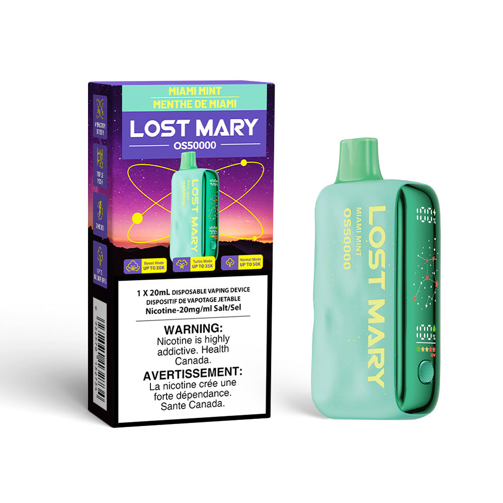 Lost Mary OS50K Rechargeable Disposable Vape 20mL