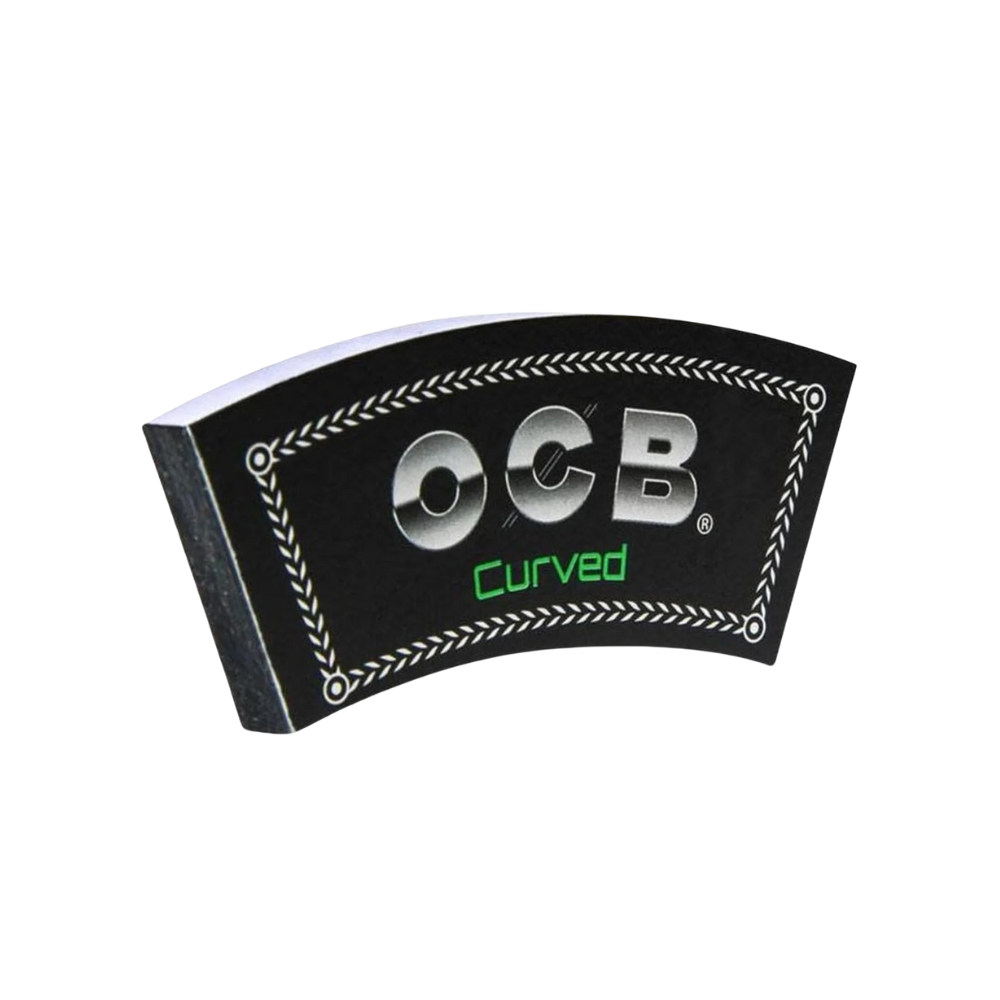OCB Premium Black Curved Filter Tips