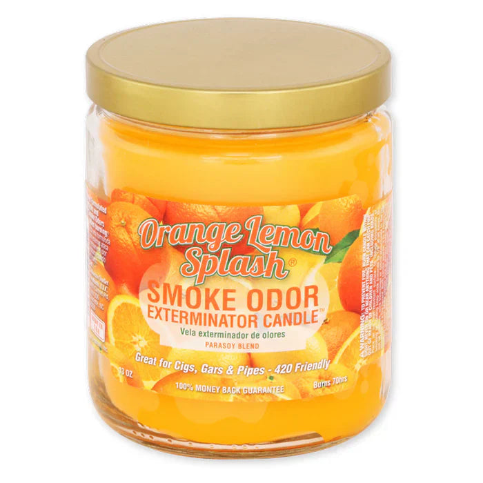 Smoke Odor - 13oz Orange Lemon Splash Candle