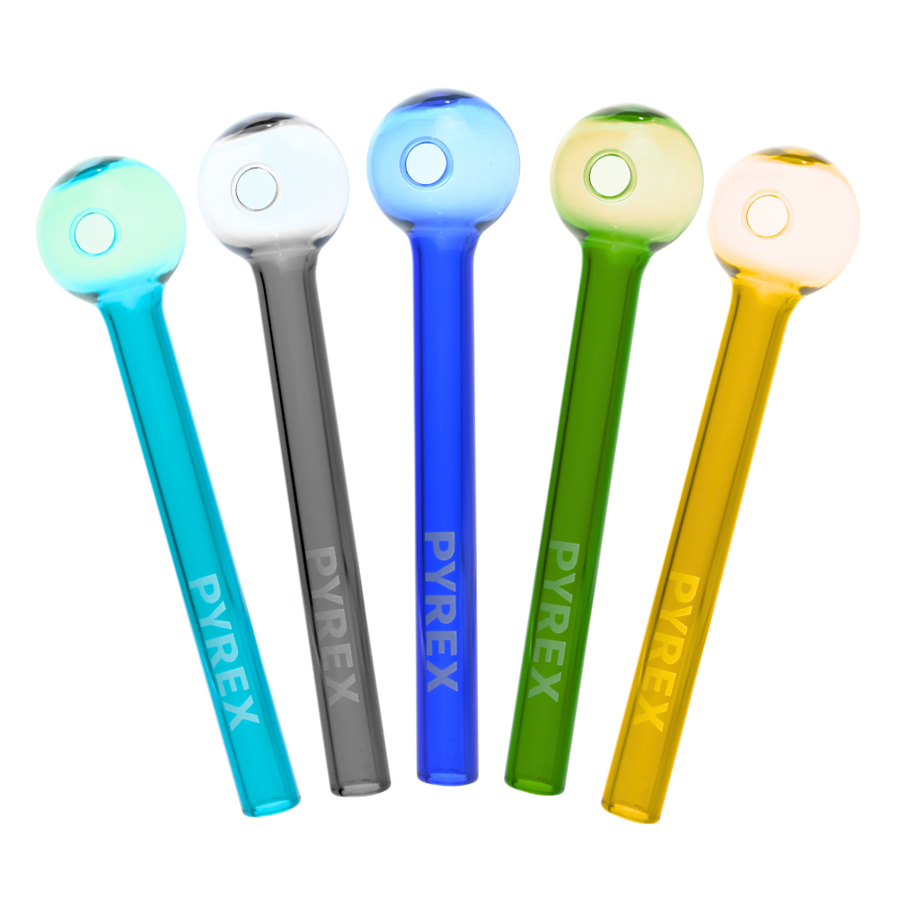 4.5″ Coloured Glass Oil Pipe