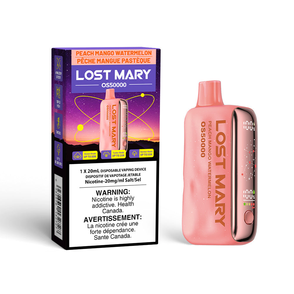 Lost Mary OS50K Rechargeable Disposable Vape 20mL