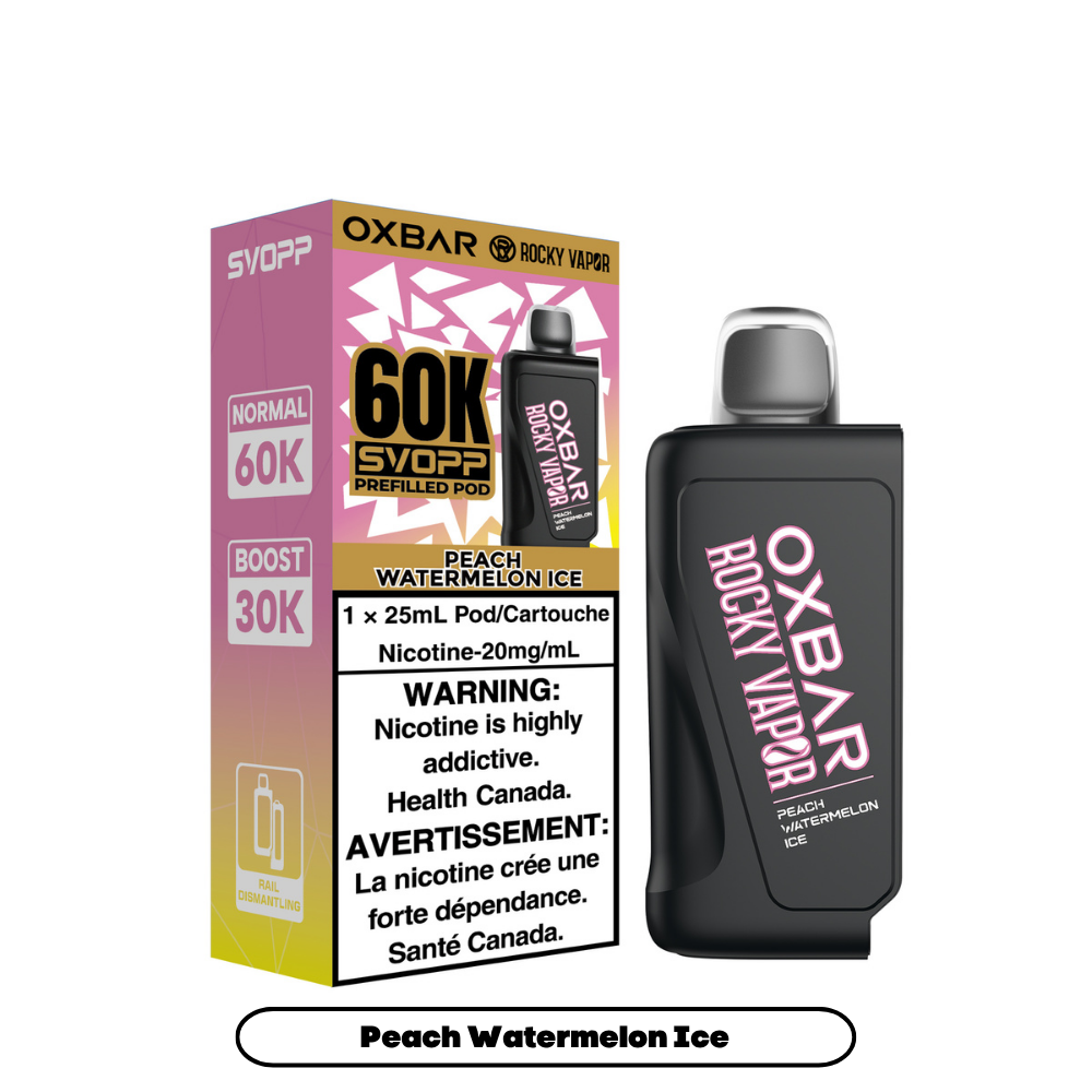 OXBAR x Rocky Vapor SVOPP 60K Puff Pods **Battery Included Special**