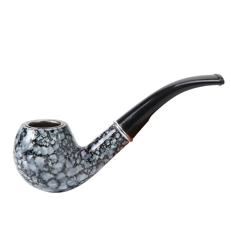 6″ Classic Delicate Texture Resin Tobacco Pipe