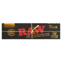 RAW - Black King Size Wide Rolling Papers