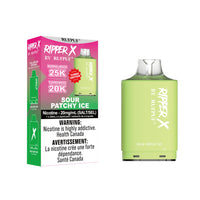 Pod de remplacement Gcore Rufpuf Ripper X 20 ml 20 000 ou 25 000 bouffées niveau X