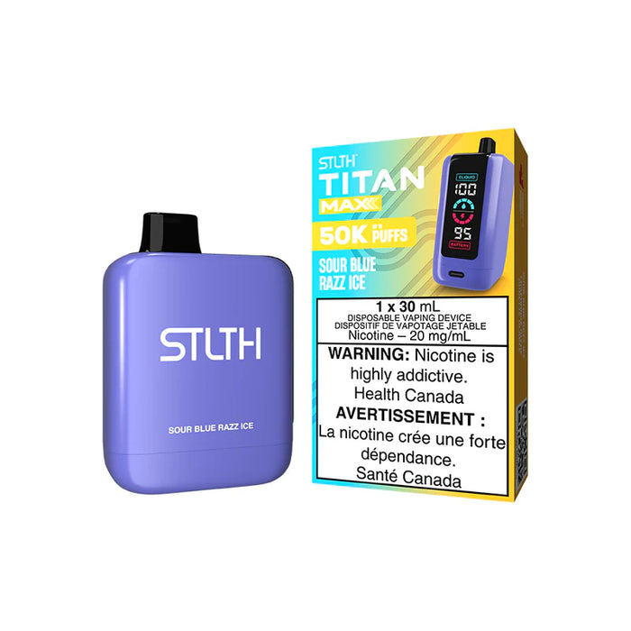STLTH Titan Max 50K Puff Disposable Rechargeable Vape 30mL