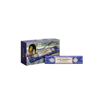 Satya Nag Champa - Nag Champa Incense Sticks 15g