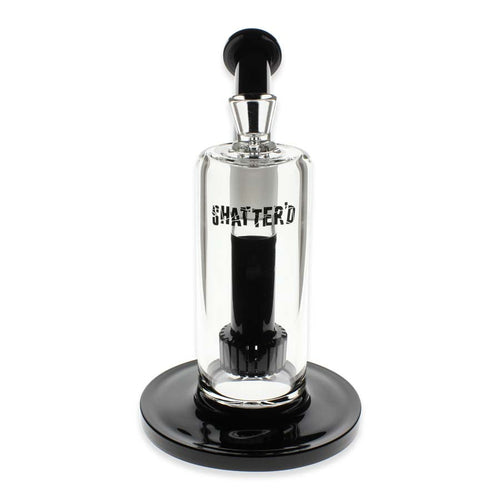 Shatter'd Glassworks - 8.5" Long Arm Matrix Bubbler