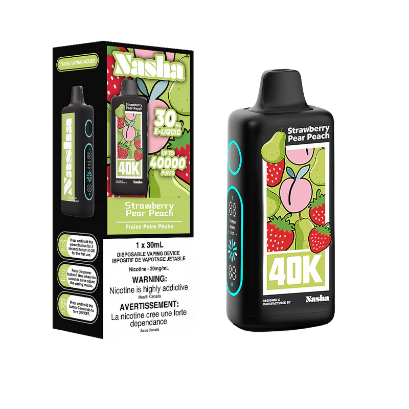 Nasha 40K Disposable Vape 30mL