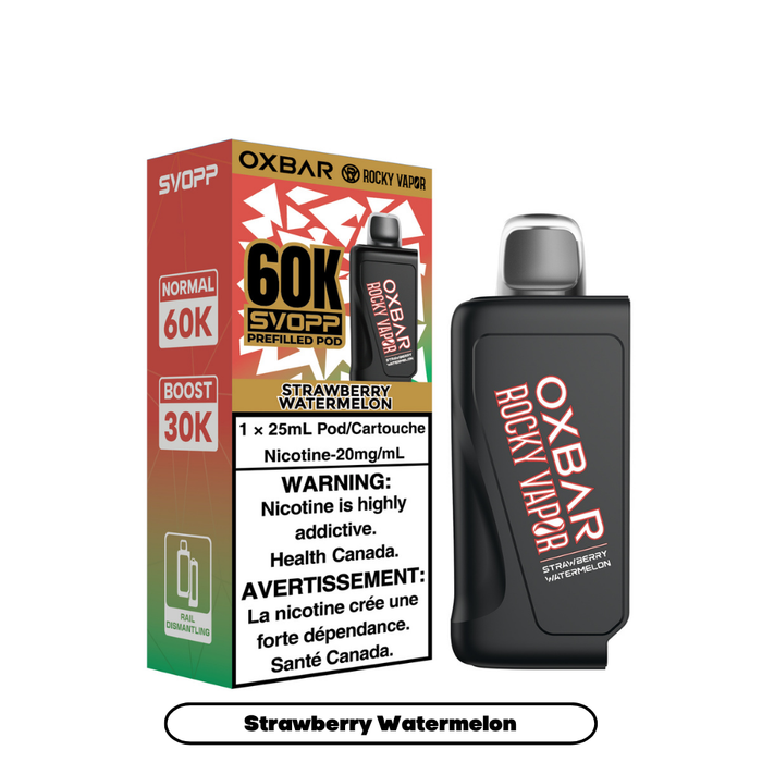OXBAR x Rocky Vapor SVOPP 60K Puff Pods **Battery Included Special**