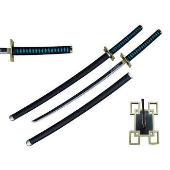 42″ Azure Serpent Samurai Sword