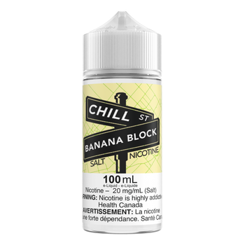 Chill St. 100mL Salts - Banana Block