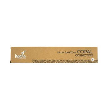 Ispalla Organic - "Connection" Palo Santo & Copal 10 Incense Sticks 9"
