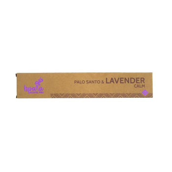 Ispalla Organic - "Calm" Palo Santo & Lavender 10 Incense Sticks 9"