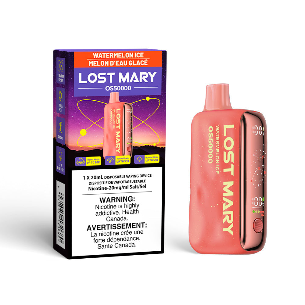 Lost Mary OS50K Rechargeable Disposable Vape 20mL
