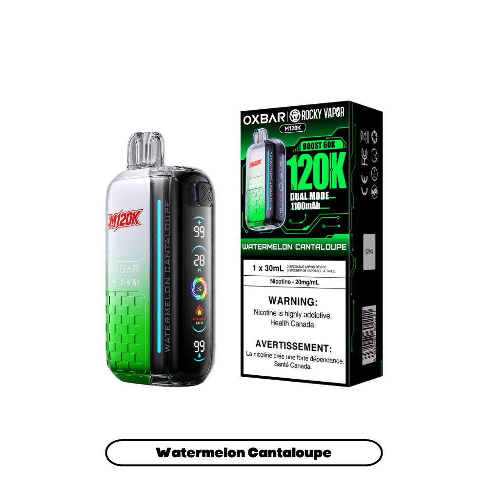 OXBAR M120K Rechargeable Disposable Vape 30mL