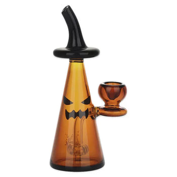 Pulsar - 6.5" Witching Season Glass Bubbler