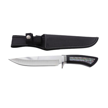 Xtreme - 12″ Obsidian Pearl Hunter Knife - Mystic Shell Edition