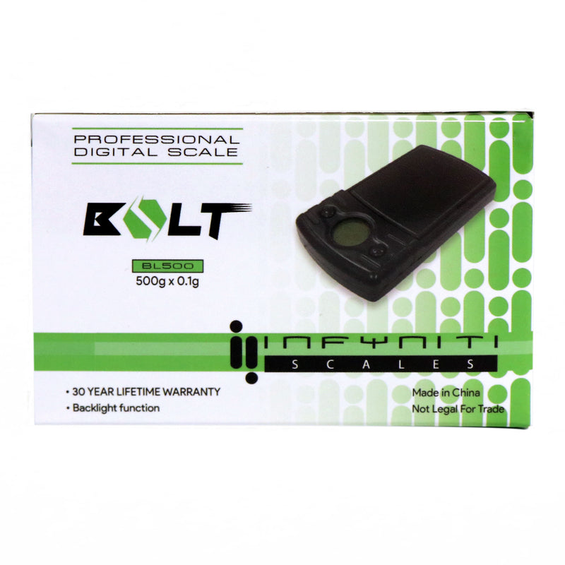 Infyniti Bolt Digital Pocket Scale 500g x 0.1g
