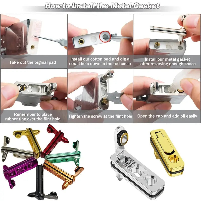 Lighter Alloy Base Set w/ Durable Seal Pad