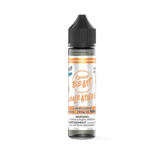 Flavour Beast Unleashed E-Liquid 60mL Salts - Epic Cantaloupe Watermelon Iced