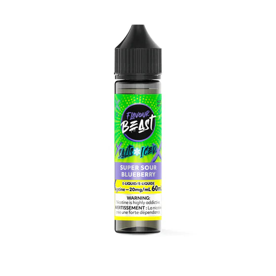 Flavour Beast E-Liquid 60mL Salts - Super S Blueberry