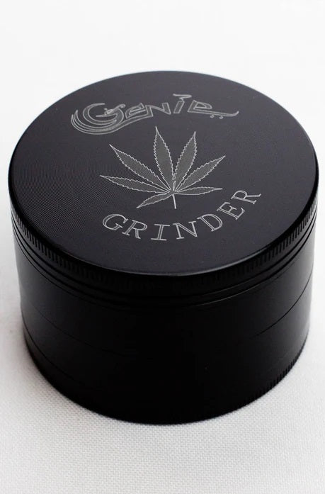 Genie 4-Parts Black Nickel Grinder