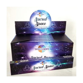 Sacred Elements – Sacred Space Premium Hand-Rolled Masala Incense (15g)