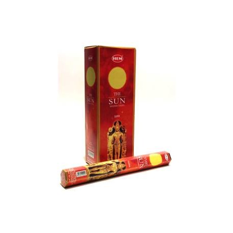 HEM The Sun 9″ Incense Sticks – Hex Box (20g)
