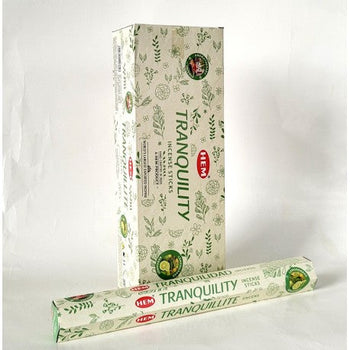 HEM Tranquility 9″ Incense Sticks – Hex Box (20g)