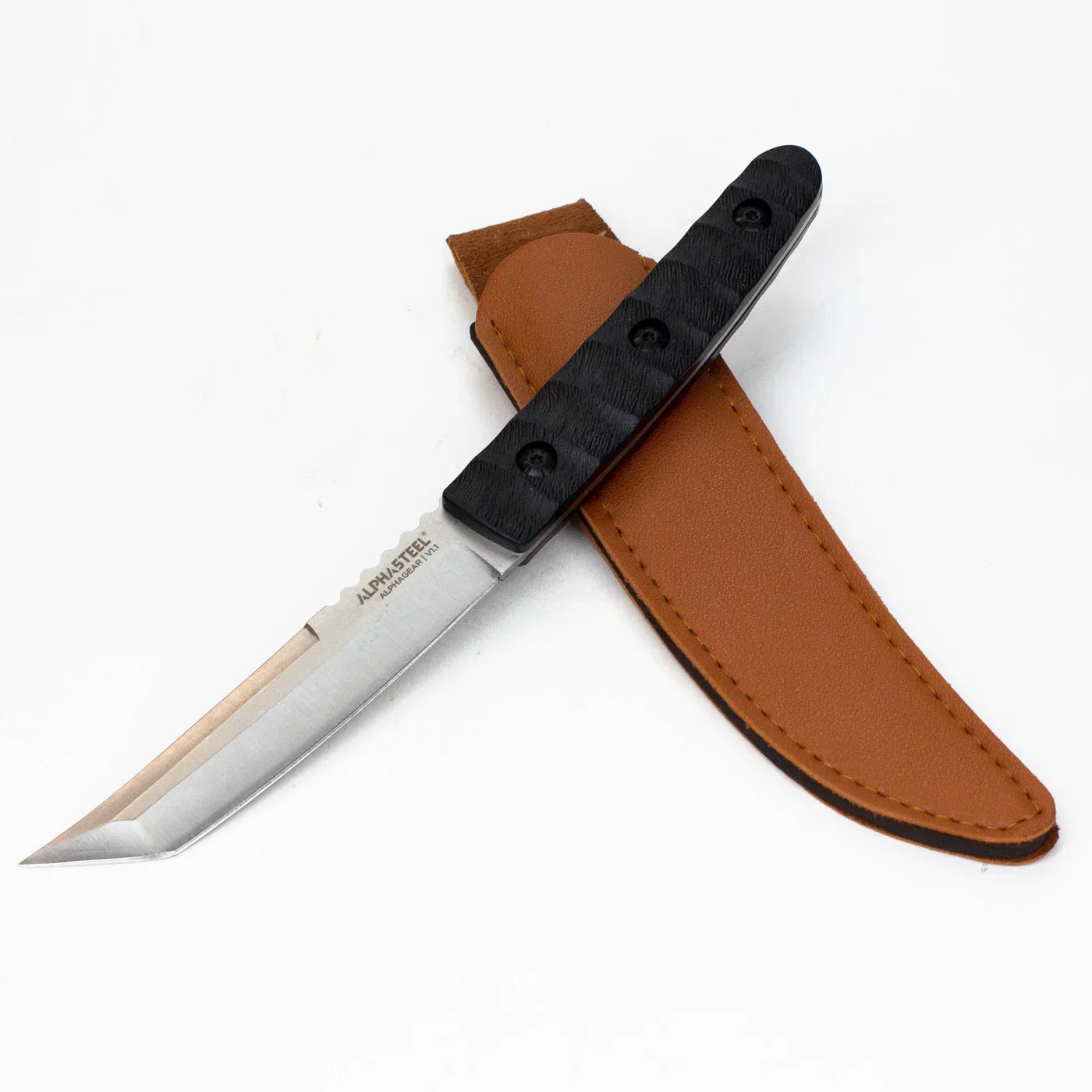 ALPHASTEEL - 9.5" Japanese Fixed Hunting Knife