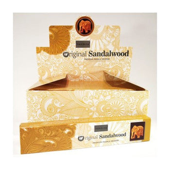 Nandita - Original Sandalwood Incense Natural & Organic Hand-rolled Masala Incense Sticks 15g