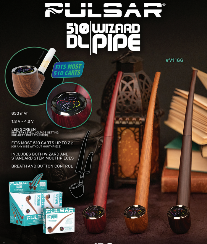 Pulsar - 510 DL Wizard Variable Voltage Cartridge Vape