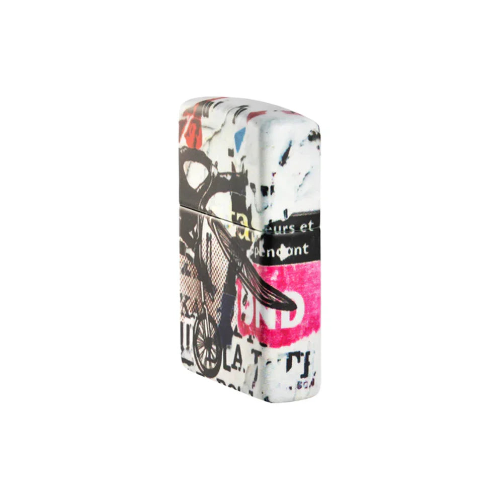 Zippo Lighter - Pop Art Design