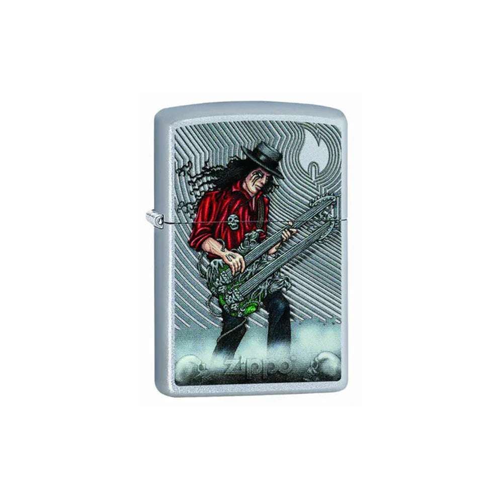 Zippo Lighter - Guitar Man