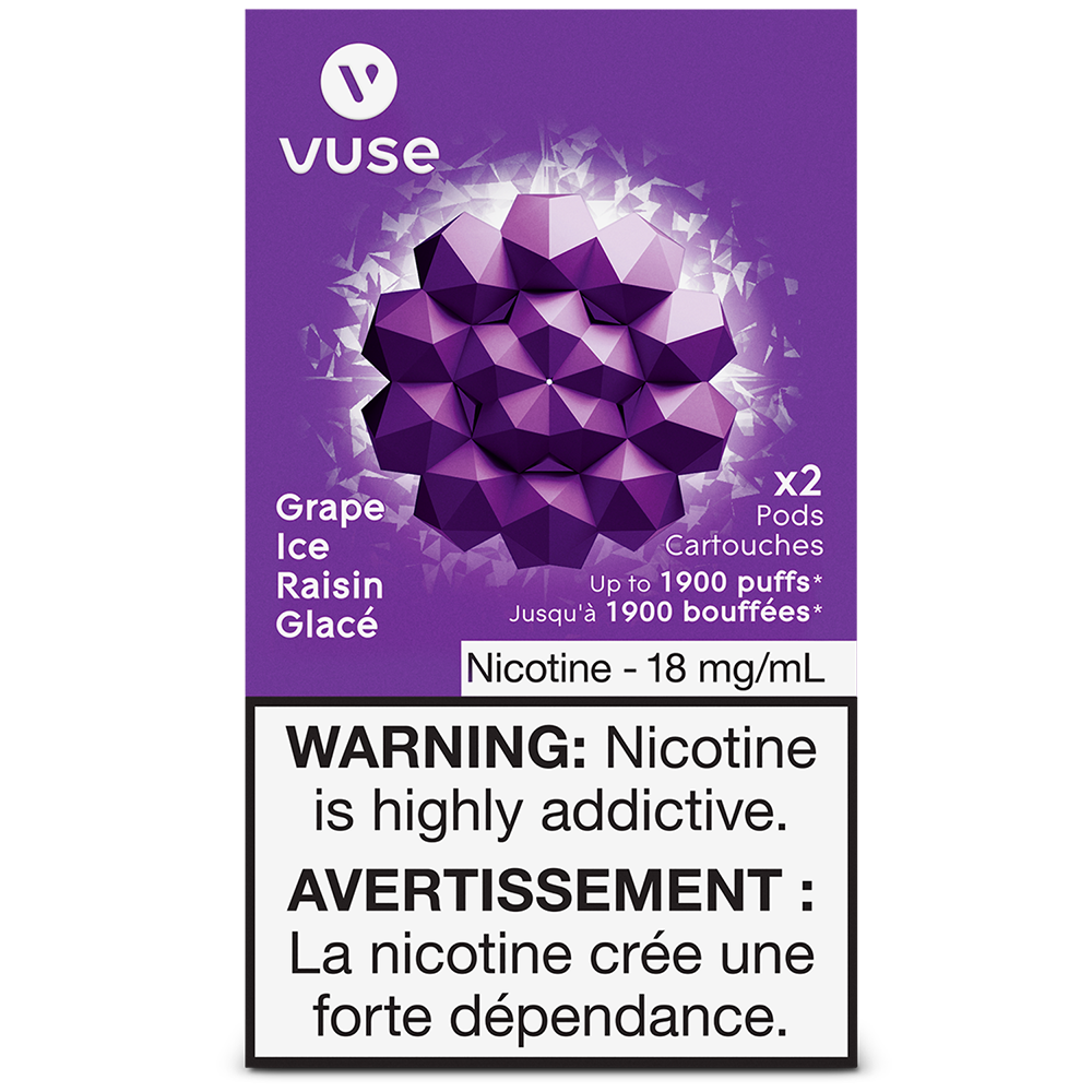 Vuse - Capsules de remplacement pour ePod Grape Ice 