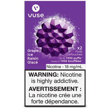 Vuse - Capsules de remplacement pour ePod Grape Ice 