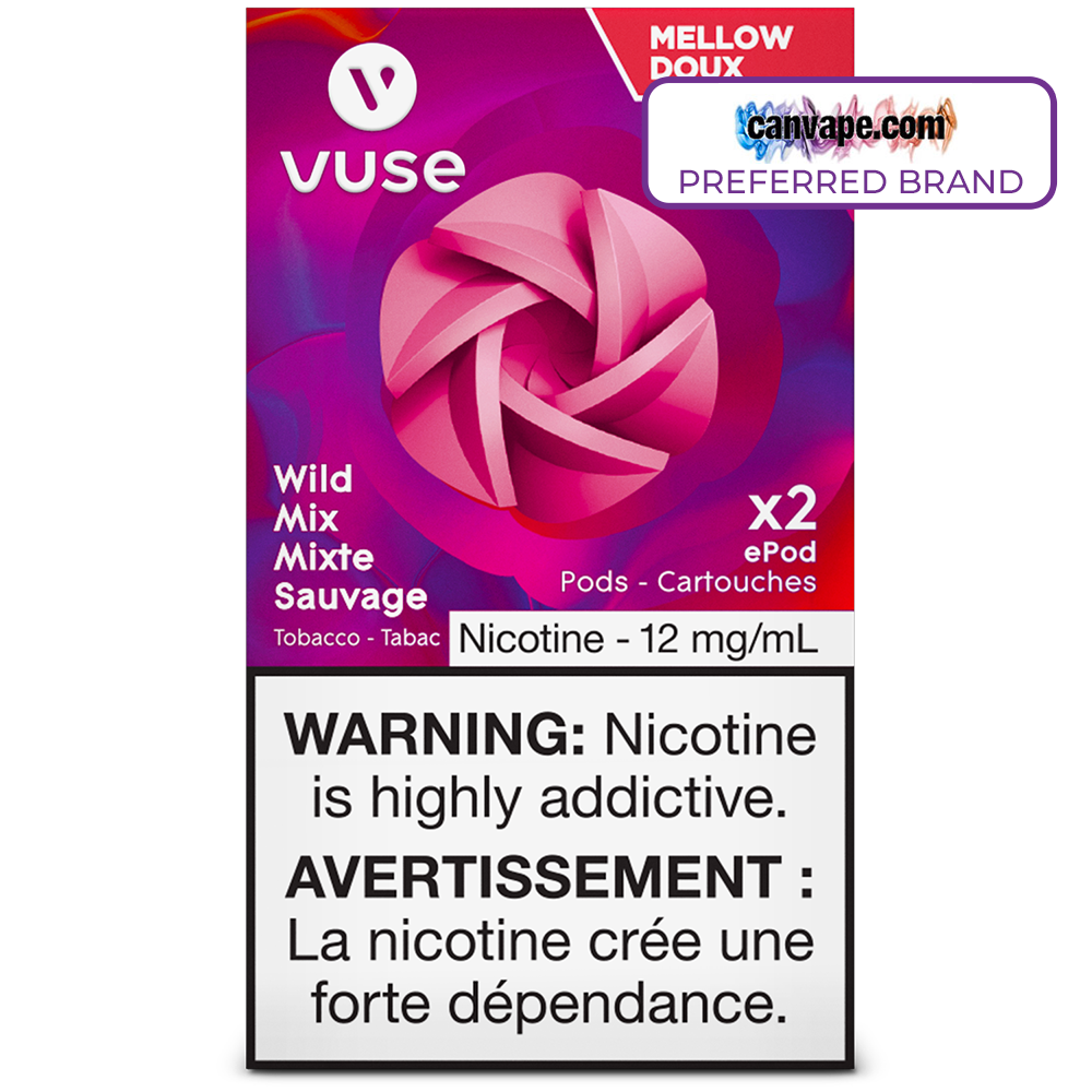 [Dernier appel] Vuse - Capsules de remplacement pour ePod Wild Mix 