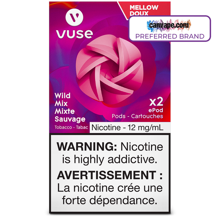 [Dernier appel] Vuse - Capsules de remplacement pour ePod Wild Mix 