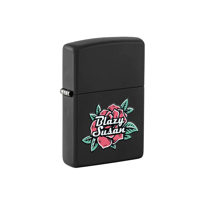 Zippo Lighter - Blazy Susan Rose Design