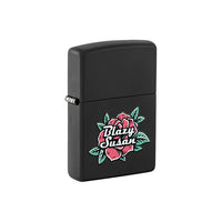 Zippo Lighter - Blazy Susan Rose Design